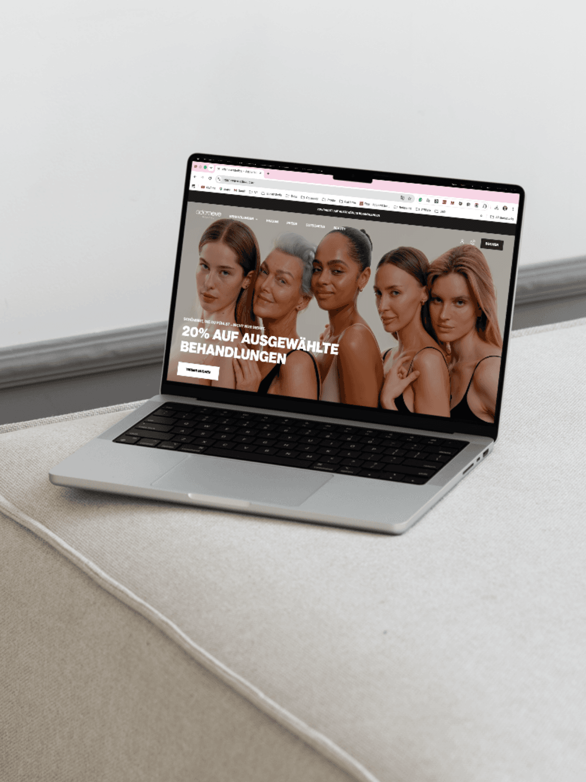 Adam & Eve, diseño web de campaña